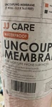 Jj Care 1/8 Uncoupling Membrane Underlayment Roll (54 Sqft) - Tile Flooring New. Price: $75.00.