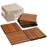 Tranquillo Interlocking Deck X12 Acacia Wood Patio Tiles, Waterpro... New. Price: $54.25.