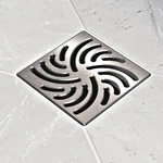 Ebbe America E4806-BN Twister Brushed Nickel Unique Drain New. Price: $136.53.