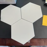 Avant Bex Wall Decor 30 Tiles Linen Hexagon Peel & Stick 6" 6.9" New. Price: $25.00.