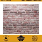 0.79IN. 19.69IN. 47.24IN. Red-white Ultralight Faux Brick Wall Panel (4 New. Price: $191.99.