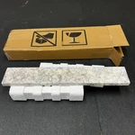 Home Decorators 21" Cultured Marble Vanity Side Splash Everest SSSE21 New. Price: $44.99.