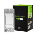 Zooz Series Z-wave Long Range Double Switch ZEN30 800LR (white) For Light & New. Price: $40.95.