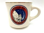 Vintage Apollo Xii Ceramic Mug Gold Trim - Astronauts Conrad, Gordon, & Bean Used. Price: $13.12.