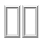 Ekena Millwork Ashford Wainscot Wall Panel PNL08X16AS-01 Pack Of 2 8"W 16" Open. Price: $24.99.