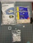 Spacers 190/PACK 1/4 Tilesolutions & 94PCS/PACK 3/16 1/16 +50 Florcraft Open. Price: $15.00.