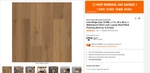 Pallet Sale - Home Decorators Lina Ridge Oak 12 Mil Vinyl Flooring 25 Cases New. Price: $1200.00.