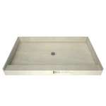 Tile Redi 3460C Base 34" X 60" Rectangular Shower - Chrome New. Price: $744.25.
