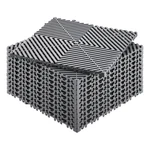 Interlocking Drainage Mat, 12 X Modular Cushion, Pcs Splic New. Price: $51.79.