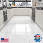 Westick Peel And Tile Bathroom 12 X White Marble Vinyl Flooring New. Price: $70.03.