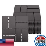 Sailary Plastic Interlocking Deck Tiles Outdoor All Weather Waterproof 12 Pcs New. Price: $59.48.