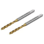 Uxcell 2PCS Spiral Flute Thread Taps, 6-32 H2 Screw Unc, Gold New. Price: $18.99.