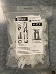 Brand New Project Source Tile Leveling System #1690484 Flat A-100 Clips Per Pack. Price: $7.99.