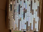 Hominter Glass And Metal Linear Mosaic Backsplash Tile New. Price: $55.99.