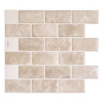Smart Tiles Peel And Stick Backsplash - Sheets Of 10.95" X 9.70" 3D Adhesiv... New. Price: $90.36.