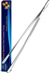 16-INCH Kitchen Tweezers Fine Tongs Extra-long Stainl New. Price: $16.89.