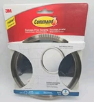 3M BATH35-SN-ES Command Satin Nickel Metal Mirror. New Packaging. Price: $11.07.