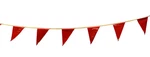 Cortina Osha Approved Pennant Flags - For Use With Roof Warning Line Perimeters New. Price: $20.99.