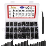 Rrina 432PCS M2.5 M3 M4 Female Nylon Hex Standoff Screw One Size, Black New. Price: $24.77.