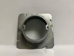12 Pk Garvin 72C3-1 New 1" Raised Square-to-round Device Ring, Steel, Ul Listed. Price: $60.00.