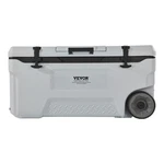 Vevor Portable Cooler, 74 Qt Wheeled With Ice Retention, Heavy-duty Handl New. Price: $149.95.