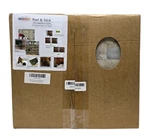 Weimeisc 10 Sheets Peel+stick Backsplash Tile Darken Coffee+frosted Grey Ob Open. Price: $34.99.