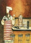Ceramic Backsplash Tile Mural Coffee Kitchen/bathroom - Roasting Pierre New. Price: $108.00.