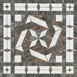 36" X Porcelain Medallion -daltile River Marble Series Polished New. Price: $306.00.