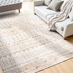 Vevor Large Area Rug 6 X 9FT Anti-skid And Tear-resistant Floor Mat Modern Beige New. Price: $62.99.
