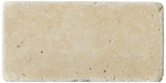 Emser Tile T06FONT0306UT Trav Fontane Tumbled - 3" X 6" Rectangle Off White New. Price: $88.91.
