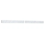 Wyndham Collection WCFVCA160BS 60" X 3" Backsplash White Carrara Open. Price: $77.00.