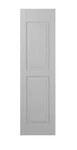 Ekena Millwork 15"W 60"H Americraft 2X Raised Panel Real Wood Shutters, Primed New. Price: $129.95.