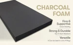 Foamtouch Variety Sizes Of Charcoal High Density Upholstery Cushion Sheets New. Price: $84.99.