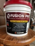 1 Gallon Custom Fusion Pro Single Component Grout #544 Rolling Fog New. Price: $27.00.