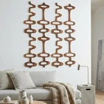 8 Pack Modern Wall Decor Wood Vintage 3D Large Art Wal... New. Price: $26.85.