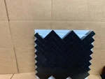 Avant Decor Alberta 8-PACK Black 12X12 Natural Ceramic Peel & Stick Wall Tile New. Price: $87.99.