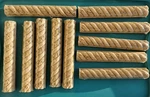Rope Molding 1/2 X 8" Amalfi MO4 M04 66892 11 Pc Ceramic Stone Jeffrey Court Nos Open. Price: $28.56.