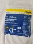 Qep Leave-in Tile Spacers 1/8" 3MM Pack Of 300 New & Free Shipping. Price: $6.97.