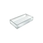 Azar Displays Styrene Acrylic Clear Jewelry Storage Tray 11.75" X 5.875" Qty 4 New. Price: $35.00.