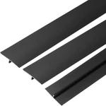 Uxcell Pcs Aluminum Molding Floor Transition Strip, 1.6"X3 Ft, Black New. Price: $37.57.