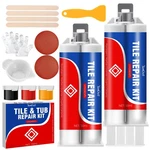 Tile Repair Kit - Color Match Porcelain Paste For Bathtub, Sink, Ceram... New. Price: $17.75.