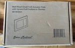 Swiss Madison SM-WC002S Wall Mount Dual Flush Actuator Plate Polished Chrome New. Price: $14.00.