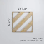 Ekena Millwork WALW24X24X0250STRCH Strymon 1/4" Decorative Fretwork Wall Panel New. Price: $44.95.