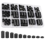 Exqutoo Abs Round Washers Id 6.2MM,OD 11MM, 3MM 4MM BLACK/6.2MM New. Price: $16.81.