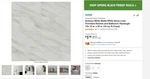 Pallet Sale - Home Decorators Kolasus Matte White Stone Porcelain Tile X 42 Case New. Price: $1100.00.