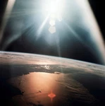 Nasa Photo - Apollo 7 Planet Earth View Sunrise Over Gulf Of Mexico Unspecified. Price: $9.32.