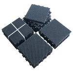 Domi 12"X12"PATIO Deck Tiles,plastic Interlocking TILES,27PCS/PACK,GRAY New. Price: $64.99.