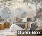 Toolhom Hazy Forest Wall Mural, Non Self Adhesive Open. Price: $128.04.