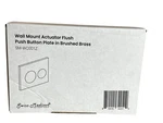 Swiss Madison Wall Mount Actuator Flush Push Button Plate SMWC001Z Brushed Brass New. Price: $26.99.