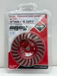 Rubi Model #31921 Cup Wheel Diamond 4" Grinding For Stone/granite New. Price: $49.99.